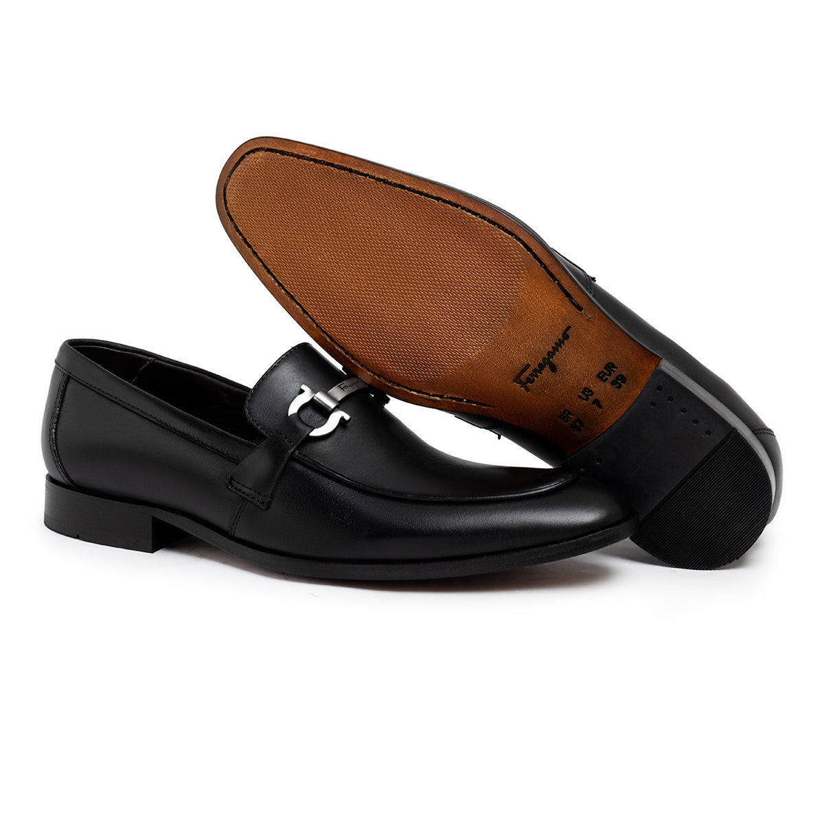 Mocassim SF Fivela Grafite
