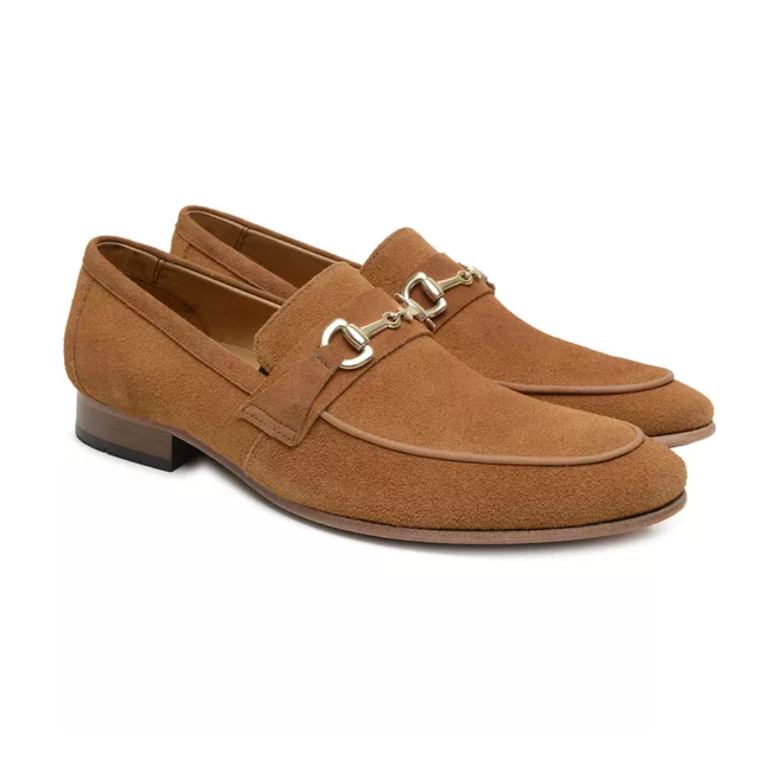 Loafer Gucci Suede Camel