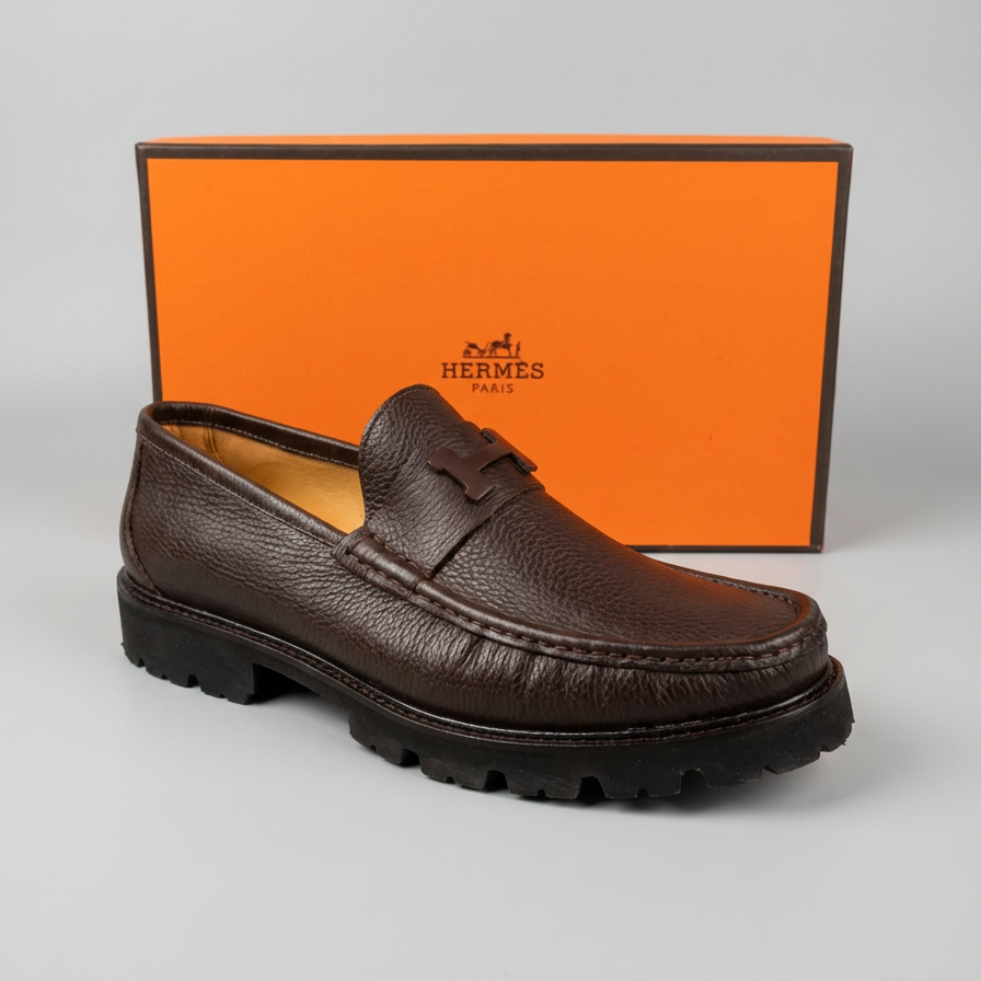 Loafer Ultra Leve SF Italy Café Metal Mouro