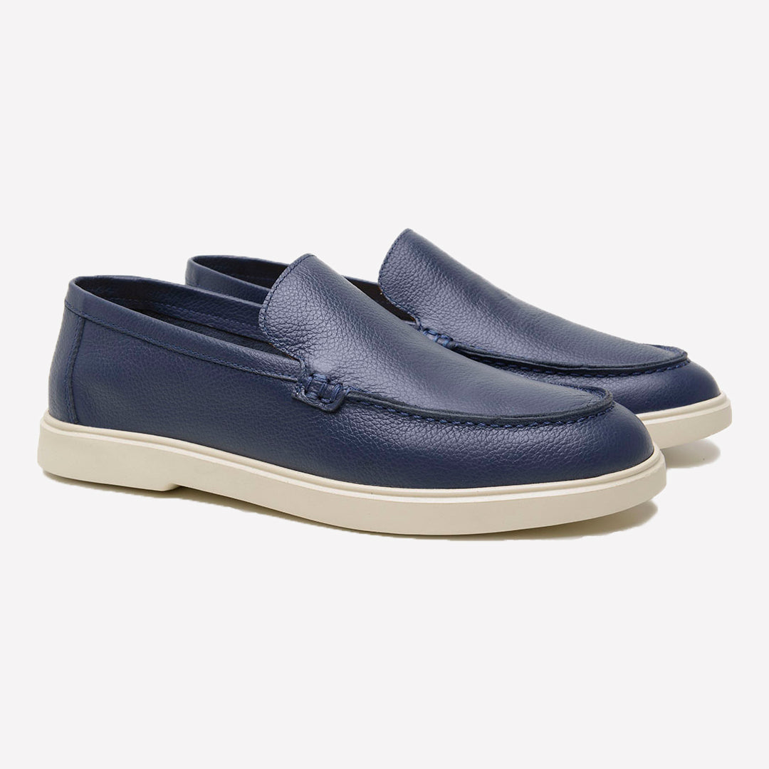 Mocassim Velutto em Couro Floater