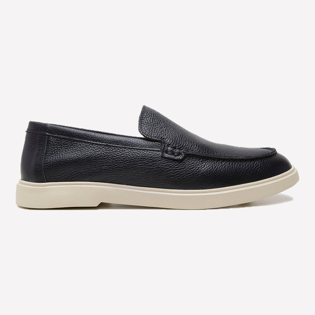 Mocassim Velutto em Couro Floater