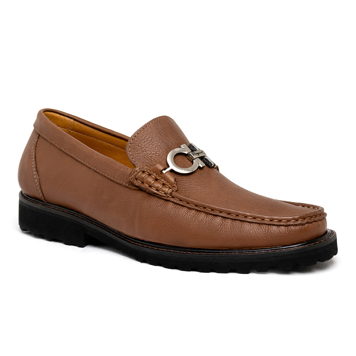 Mocassim SF David em Couro