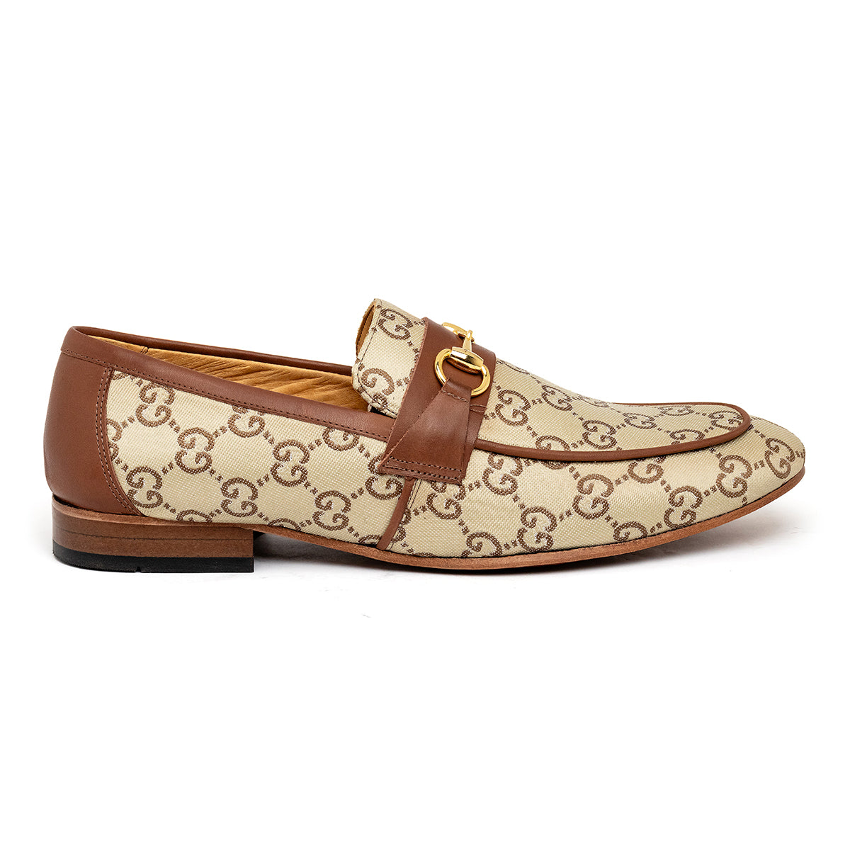 Gucci Italy "Horsebit" Canvas